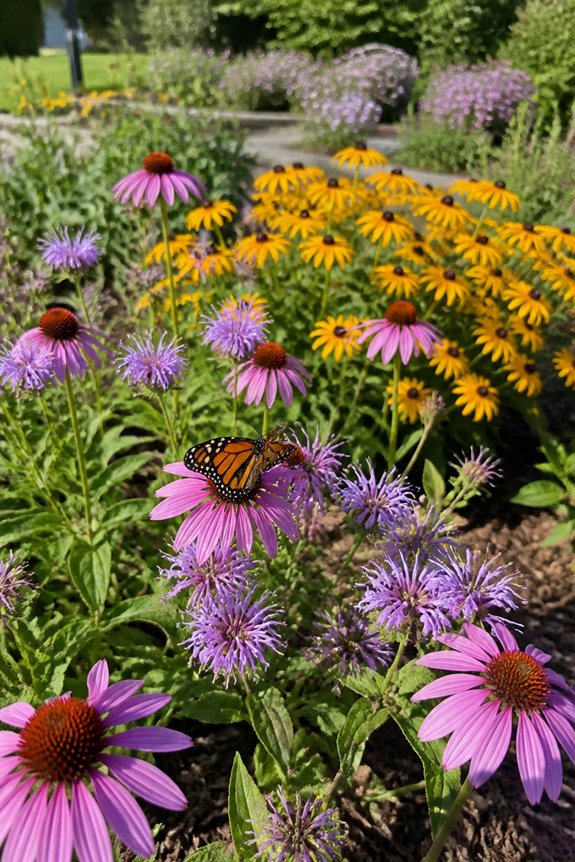 native plants attract butterflies