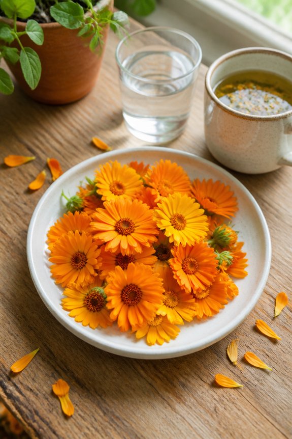 nutritional flowers for chickens