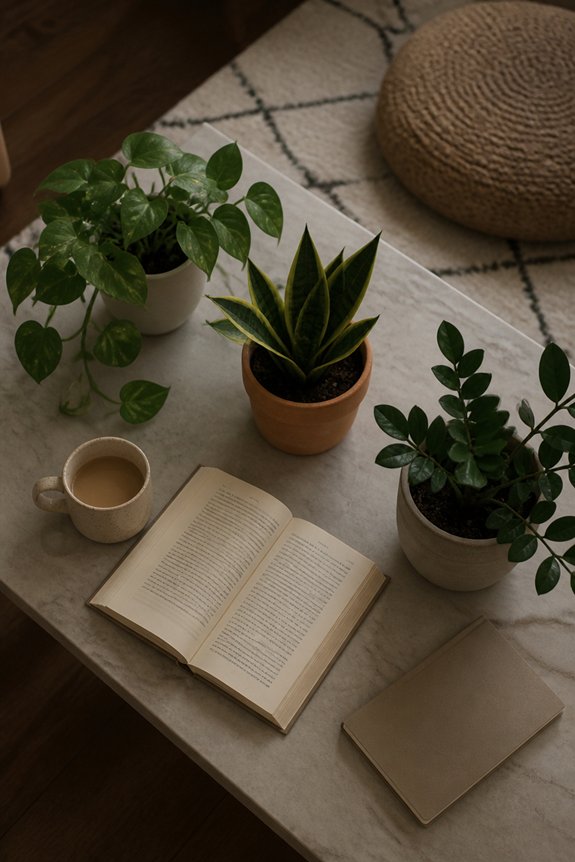 optimal plant coffee table