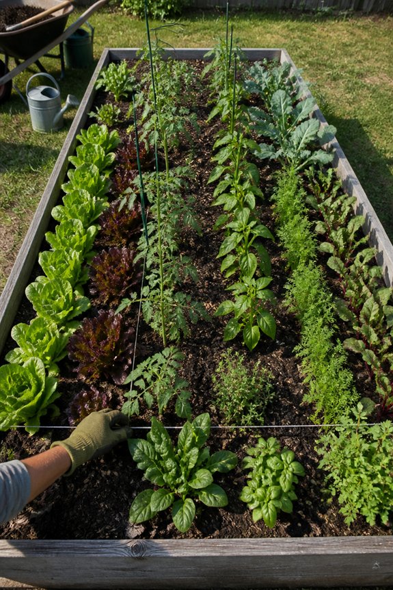 optimized raised bed gardening