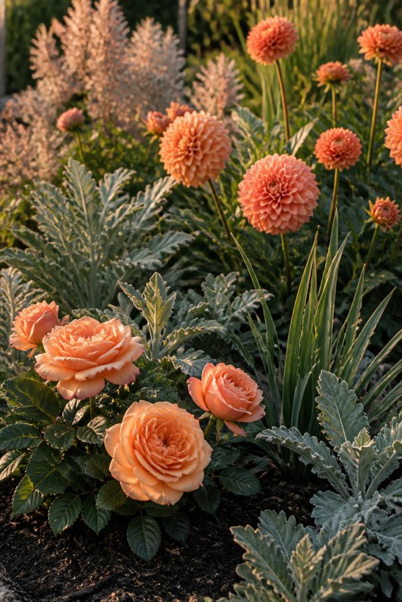 peach and sage harmony