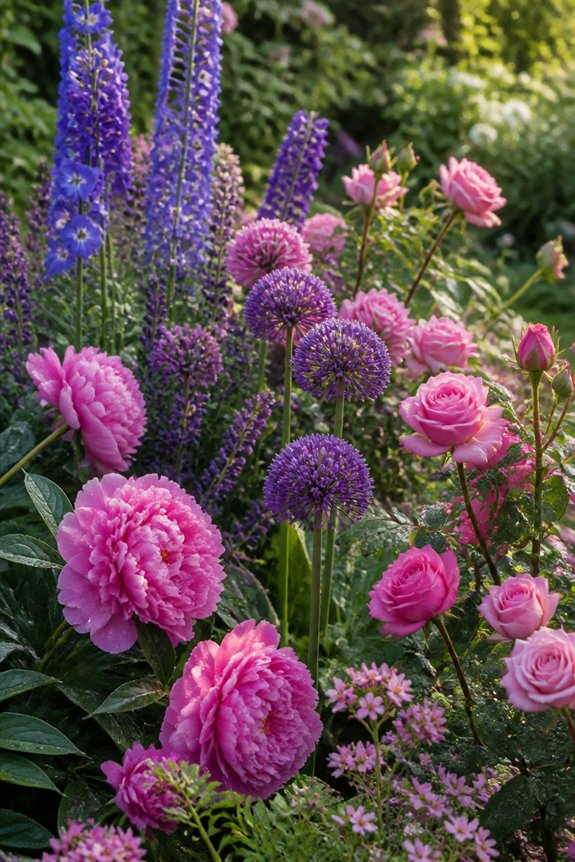 pink and purple harmony