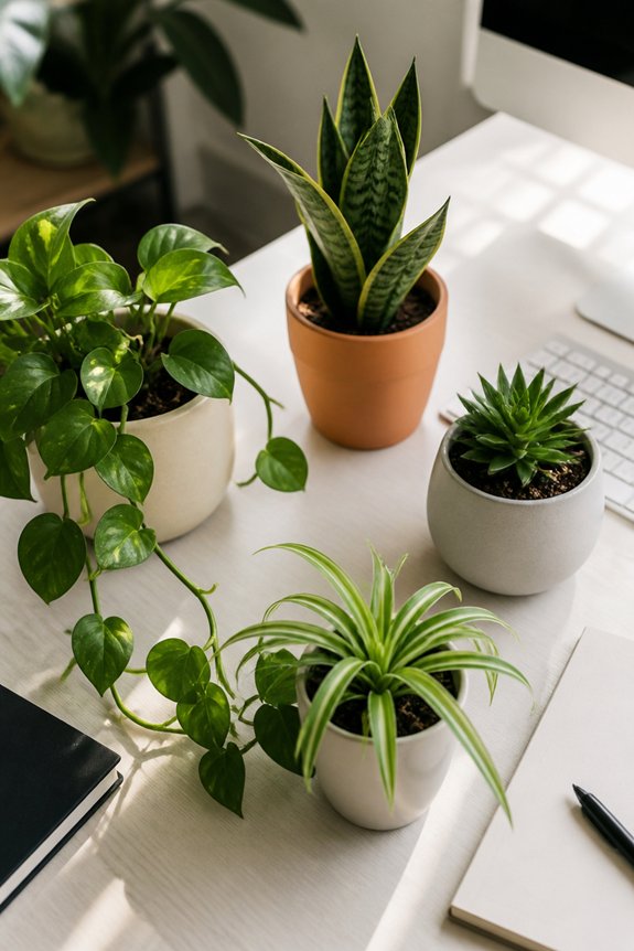 plants enhance workplace well being