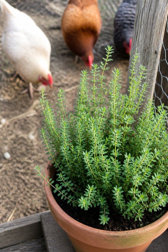 resilient herb for chickens