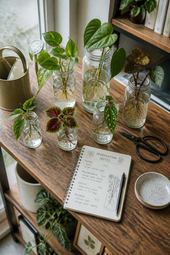 rooting plant cuttings safely