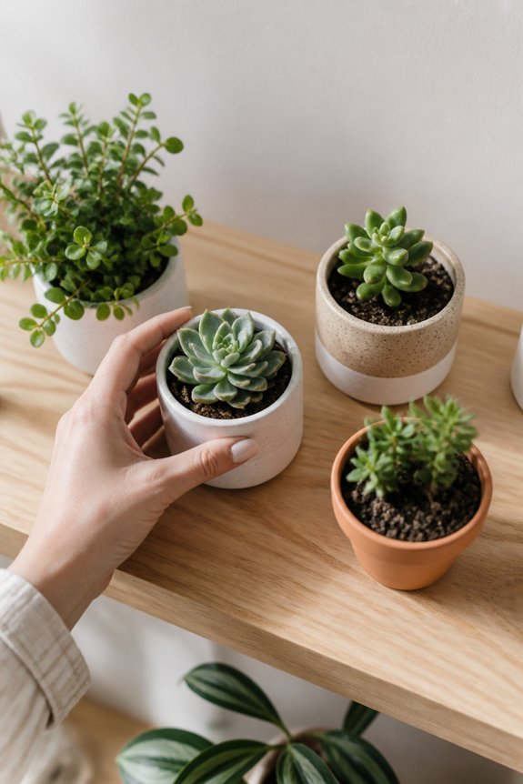 start with small plants