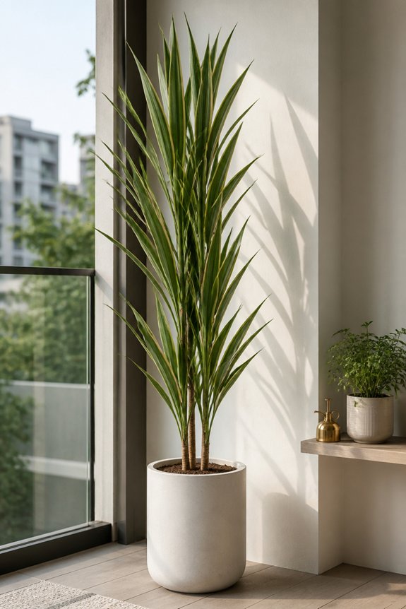 stylish low maintenance balcony plants