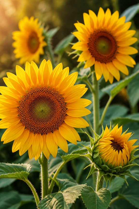 tall low maintenance yellow flowers