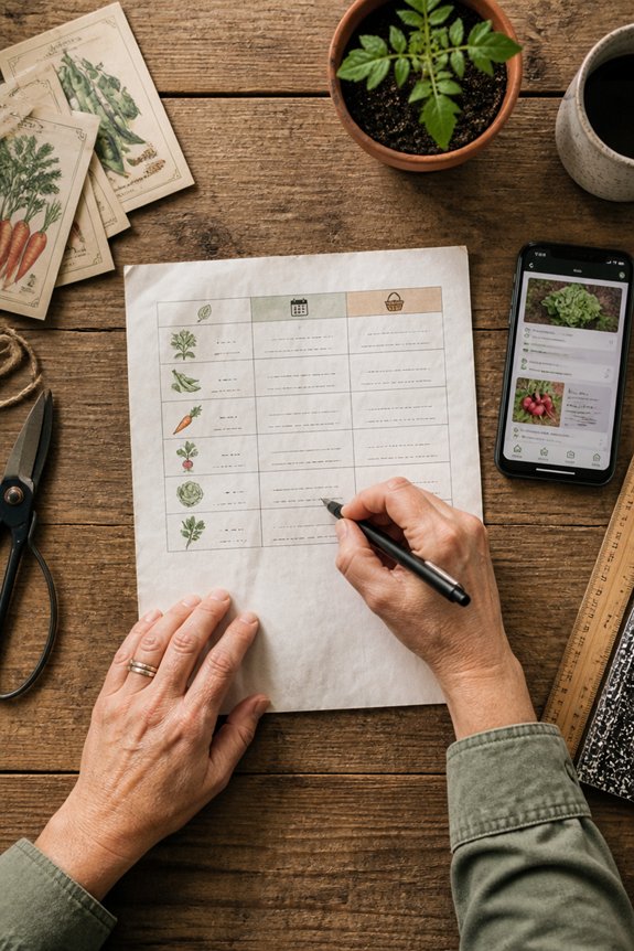 three harvest planting schedule