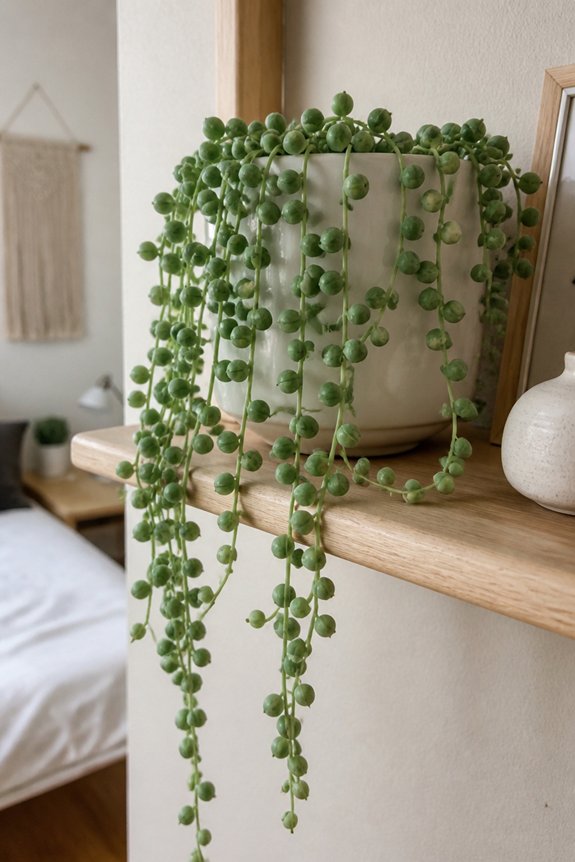 trailing succulent for small spaces