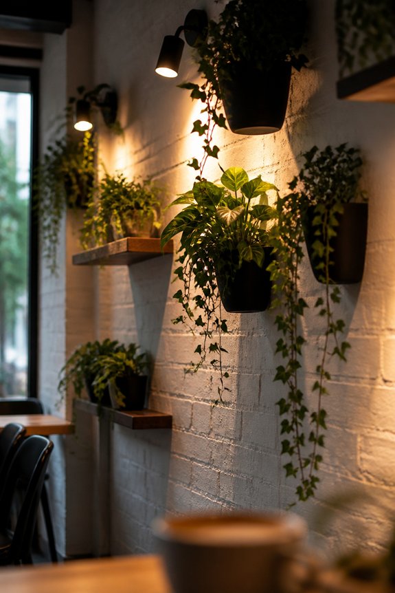 transformative plant display lighting