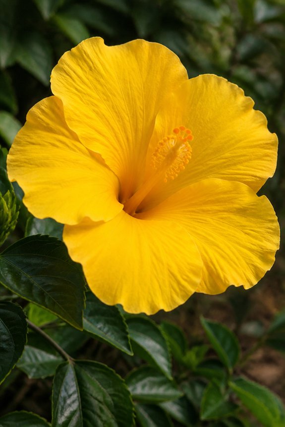 tropical yellow flowers thrive