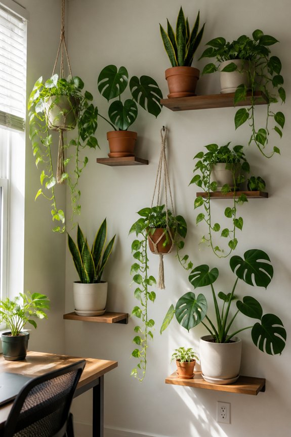 vertical plant displays solutions