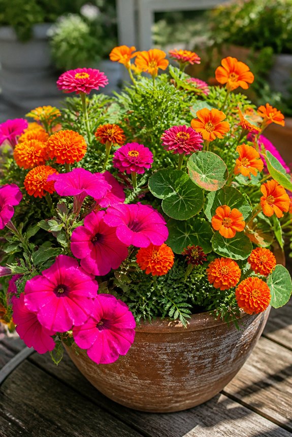 vibrant sun loving container combo