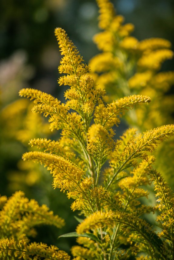 vigorous late season yellow blooms