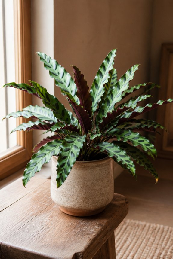 wavy leaves irregular patterns