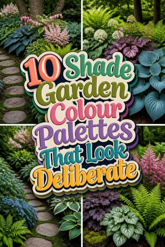 10 Shade Garden Colour Palettes That Look Deliberate