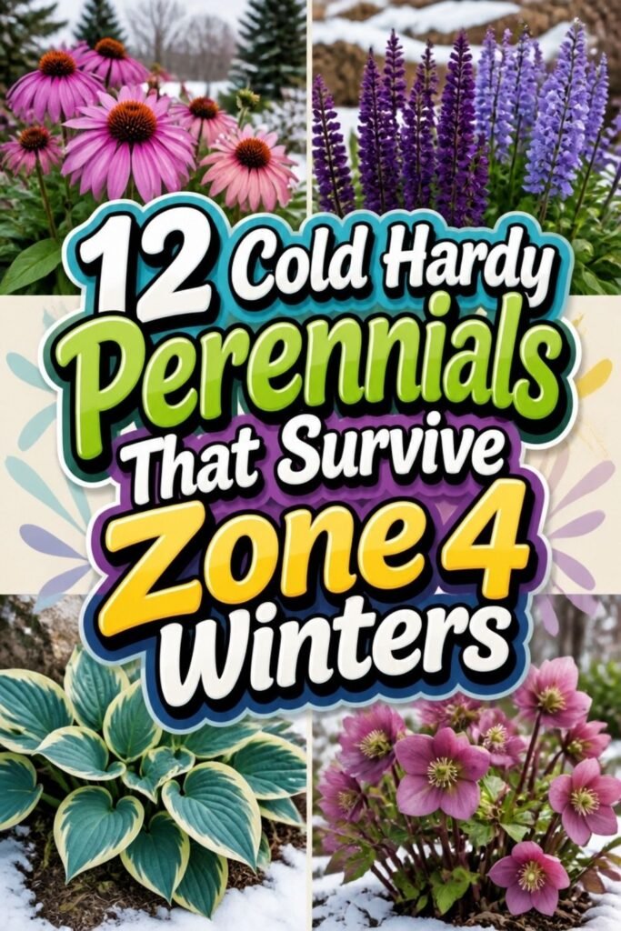 12 Cold Hardy Perennials That Survive Zone 4 Winters