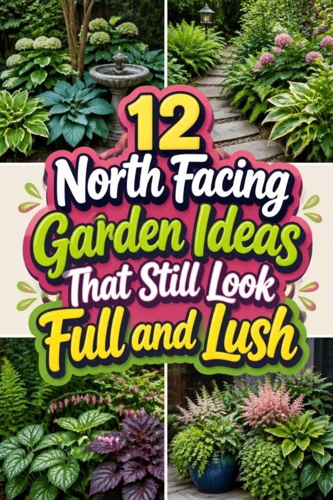 12 North Facing Garden Ideas That Still Look Full and Lush