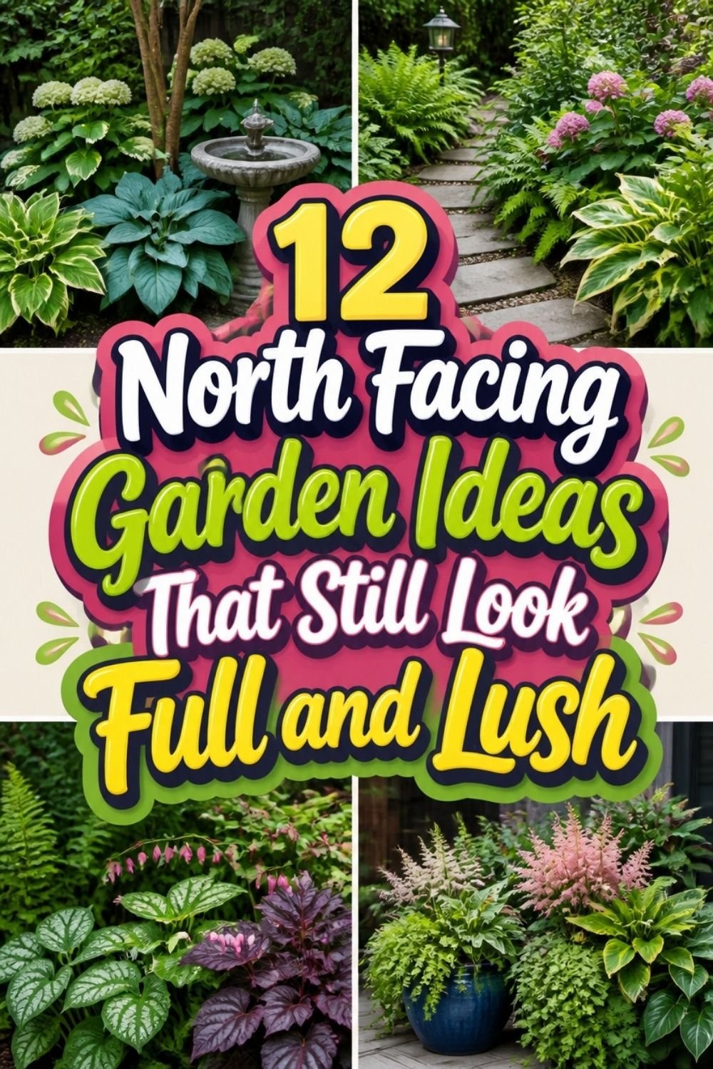 12 North Facing Garden Ideas That Still Look Full and Lush