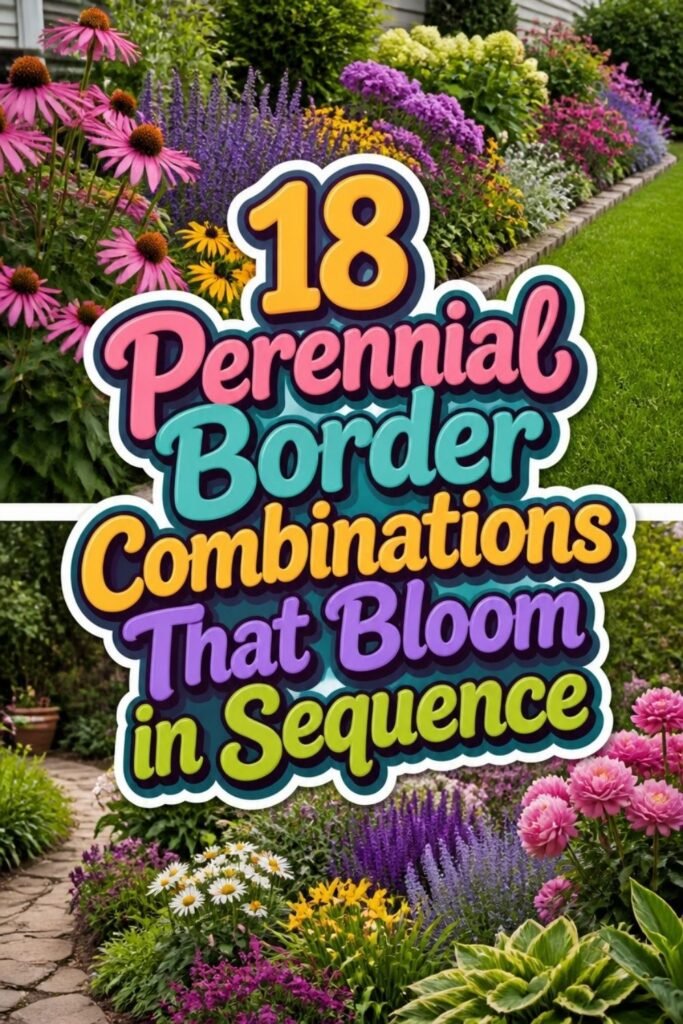 18 Perennial Border Combinations That Bloom in Sequence