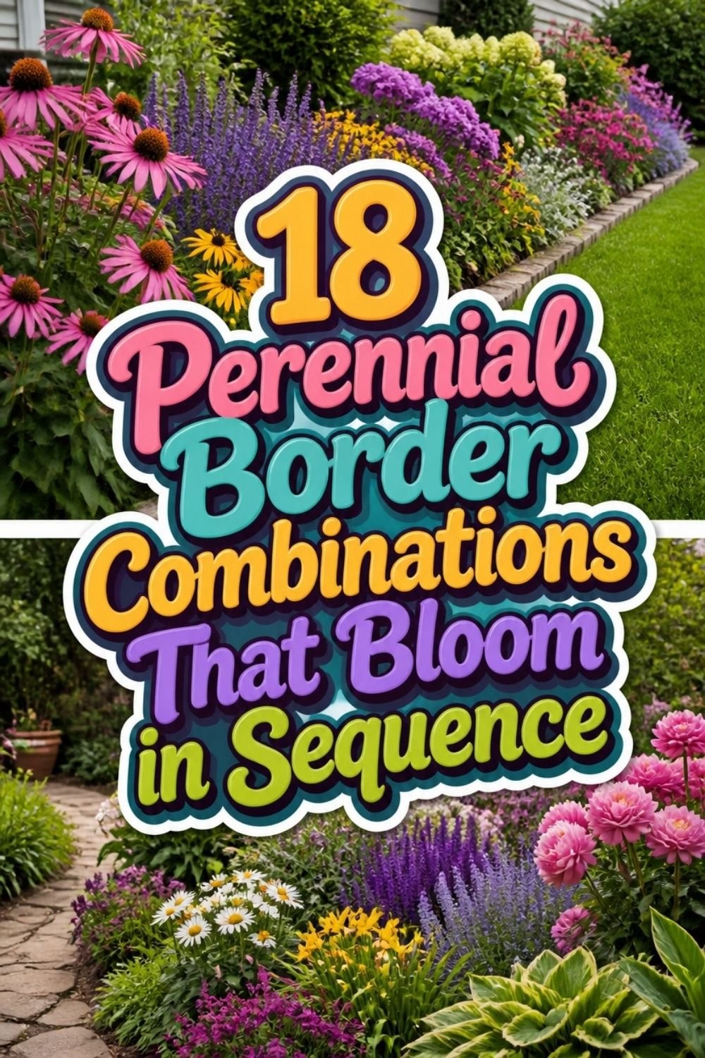 18 Perennial Border Combinations That Bloom in Sequence