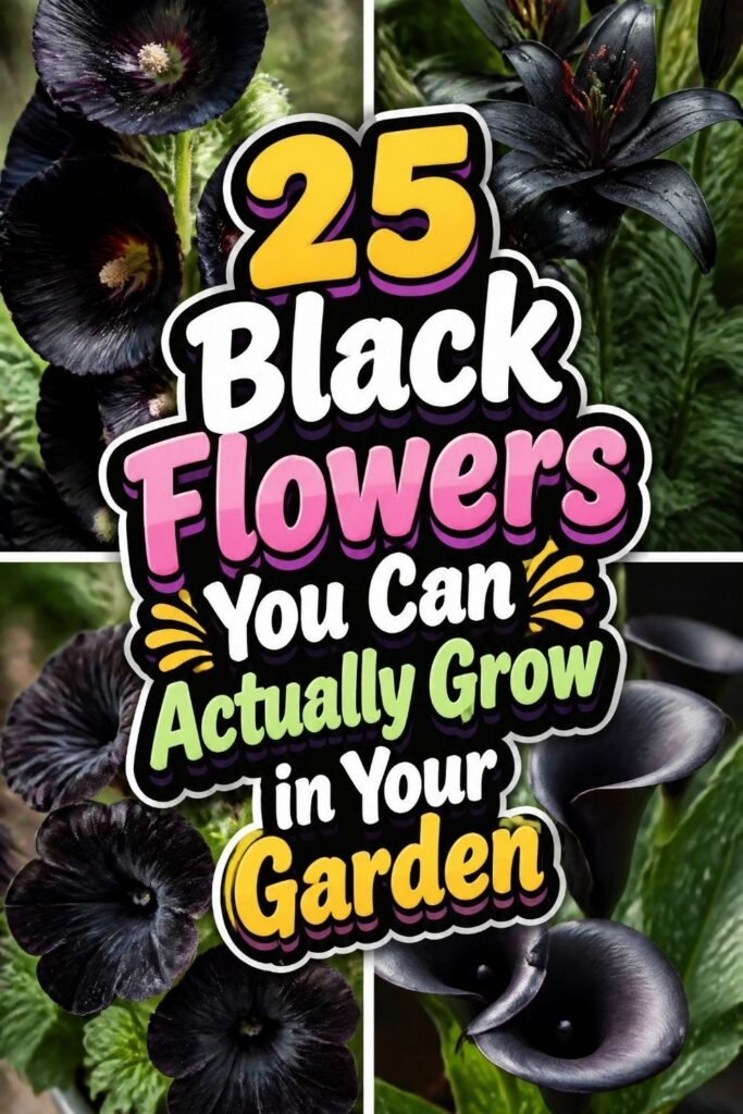 25 Black Flowers You Can Actually Grow in Your Garden
