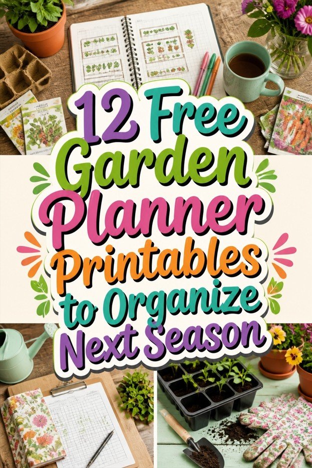Free Garden Planner Printables