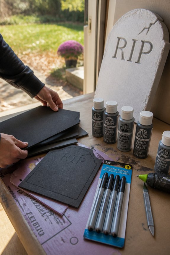 affordable diy garden markers