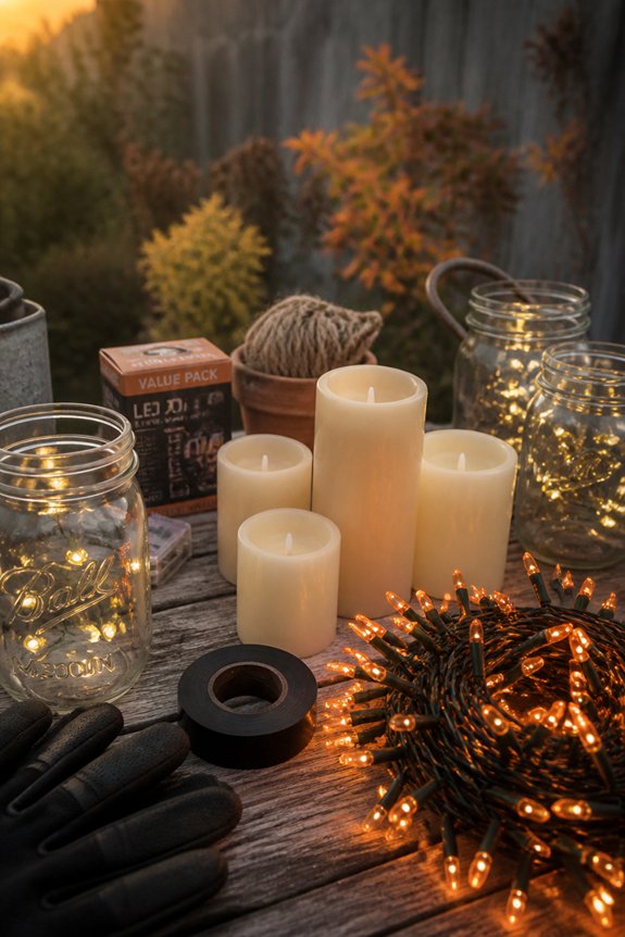 affordable halloween lighting ideas