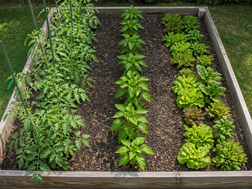 balanced yields through rows