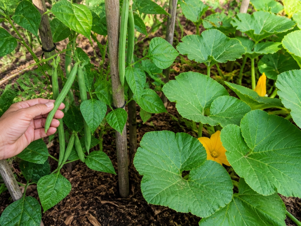 beans and squash partnership