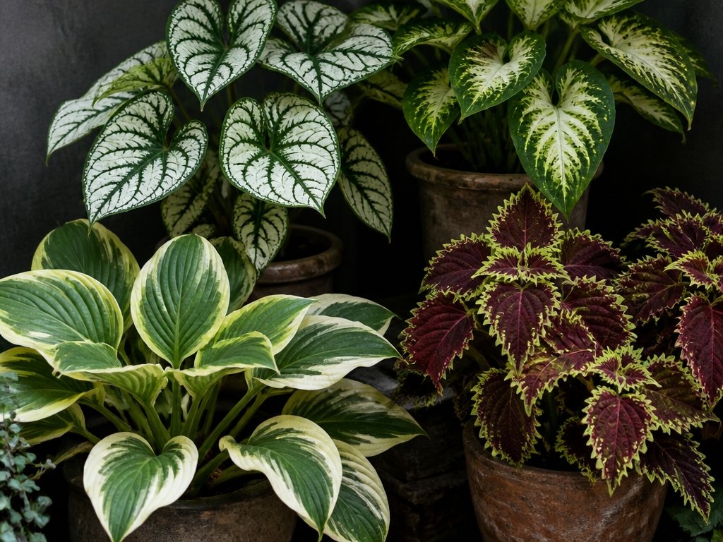 brighten shaded garden areas