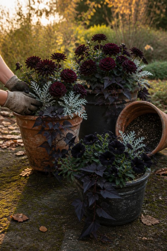 care for autumn arrangements