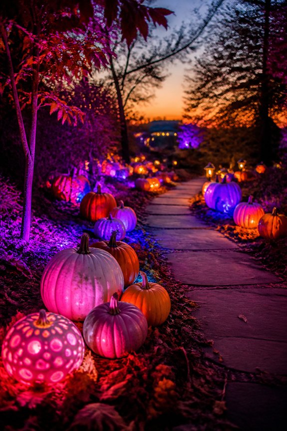 customizable colorful lighting options