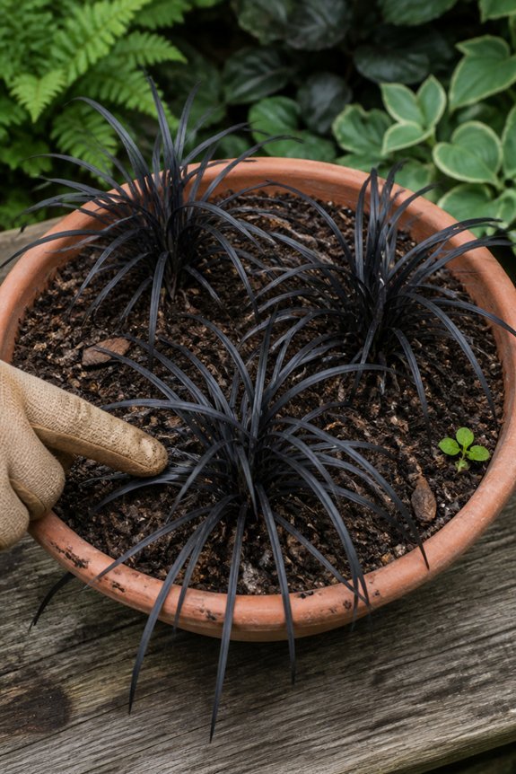 dark foliage for shade