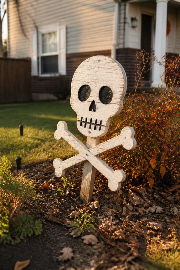 decorative yard sign assembly