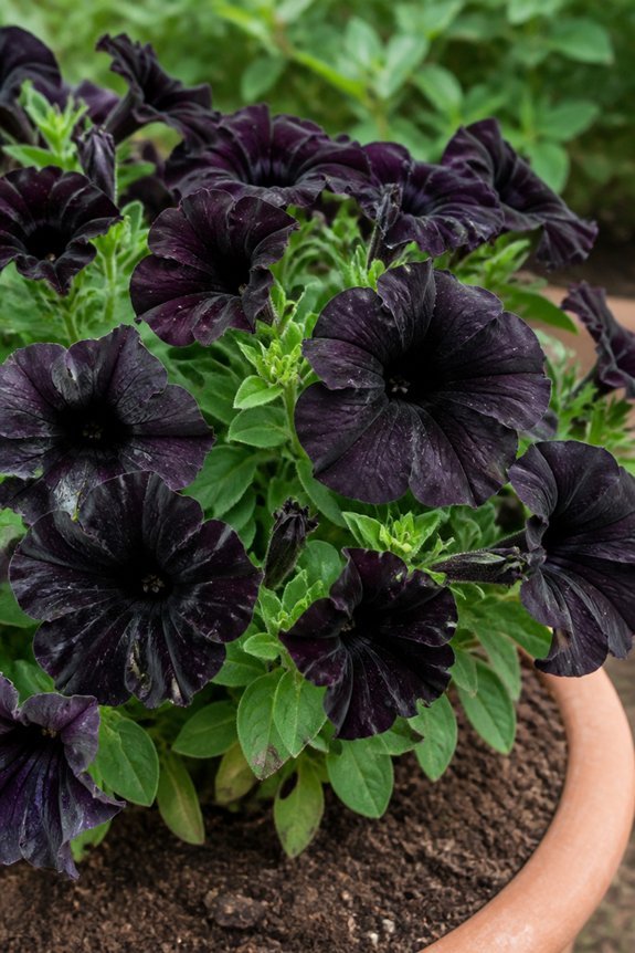 deeply colored flower varieties