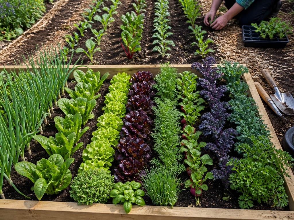 diverse gardening bed layouts