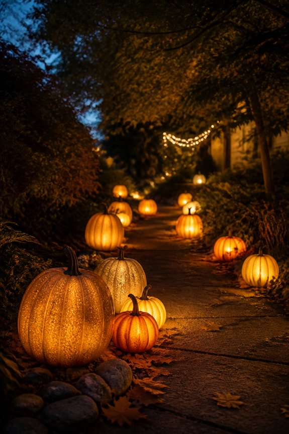 durable illuminated pathway decorations
