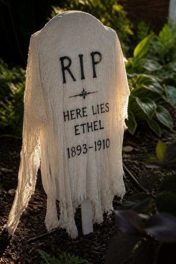 durable pvc gravestone decorations
