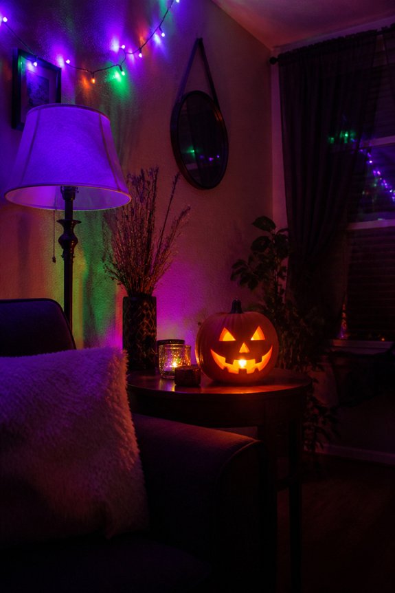 dynamic immersive halloween lighting