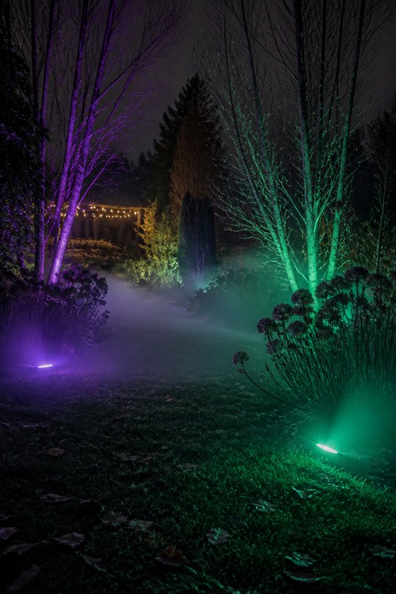 eerie fog and lighting