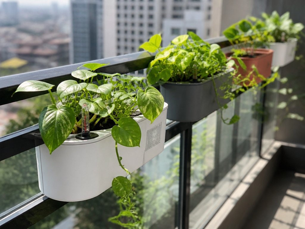 efficient balcony gardening solution