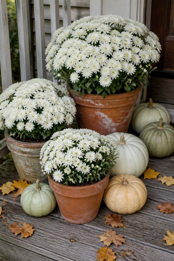 elegant fall decor combination