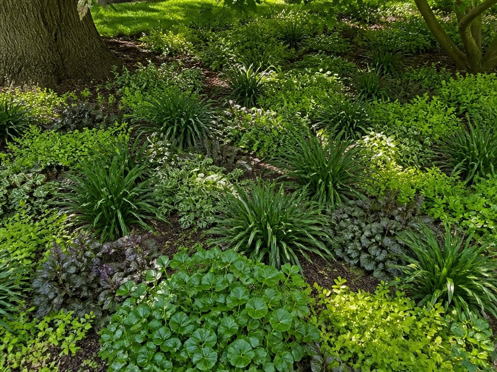 fast growing shade tolerant ground covers