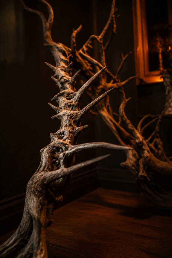 gnarled tree corner sculptures