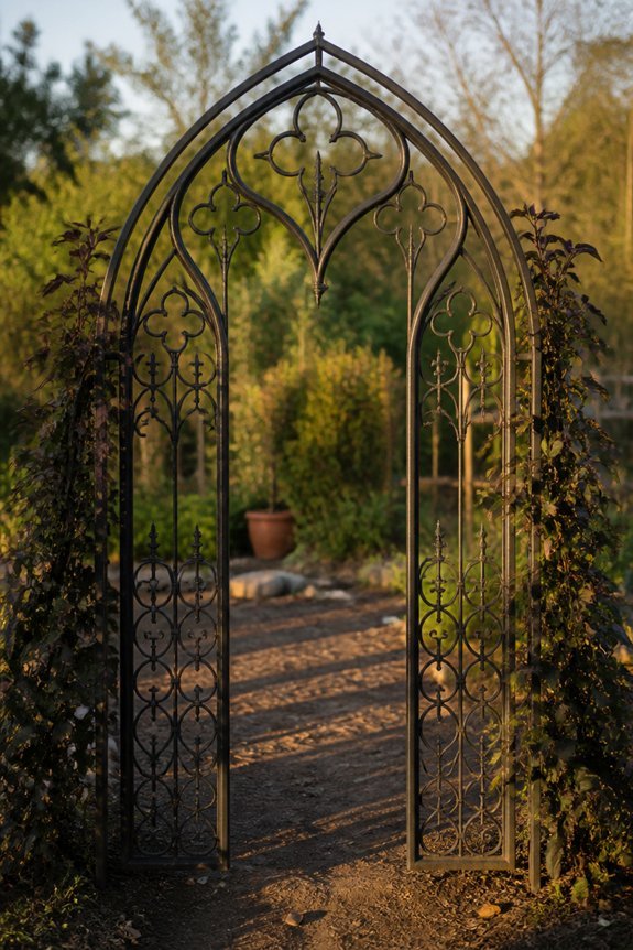 gothic archways and gates