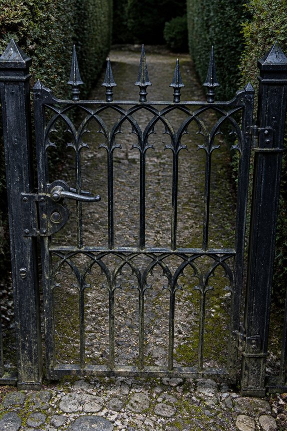 gothic gardens mysterious pathways
