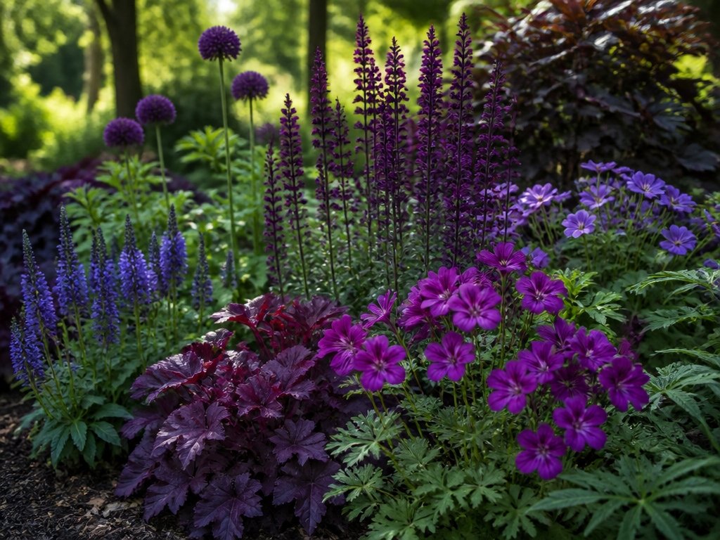 intimate shade garden design